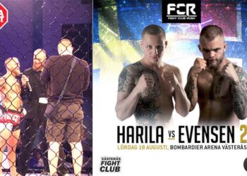 Kenneth Evensen Tobias Harila FCR Fight Club Rush 3 MMAnytt