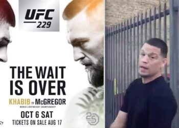Nate Diaz UFC 229-Khabib Nurmagomedov vs Conor McGregor