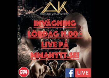 AK Fighting Championship 1 MMAnytt