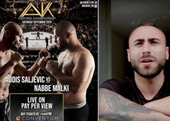 AK Fighting Championship Alexander Khalaf MMAnytt