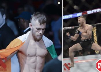Conor McGregors UFC-debut Globen Stockholm Sverige