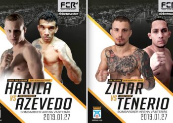 Tobias Harila Carlos Eduardo de Azevedo Ivan Zidar Lucas Tenerio Fight Club Rush FCR 4 MMAnytt