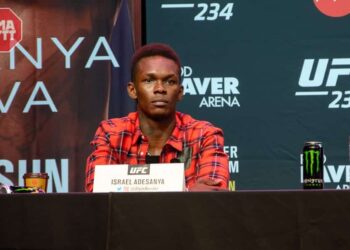 Israel Adesanya presskonferens-