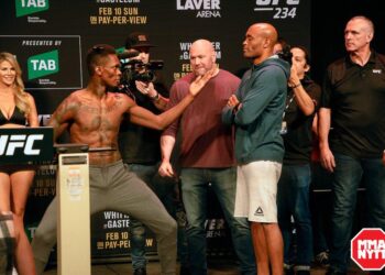 Israel Adesanya vs Anderson Silva UFC 234 MMAnytt