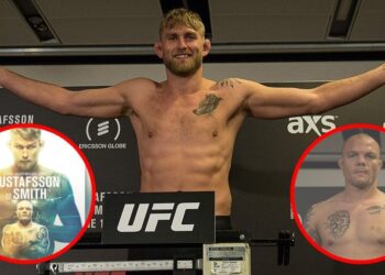 Alexander Gustafsson Anthony Smith UFC Stockholm Weigh In