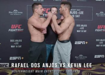 Rafael dos Anjos Kevin Lee UFC Rochester UFC Fight Night- Dos Anjos vs Lee