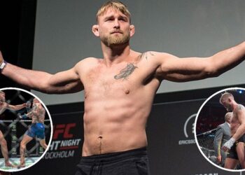Alexander Gustafsson The Mauler foto MMAnytt