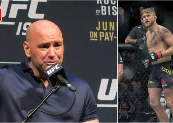 Dana White Alexander Gustafsson Foto MMAnytt