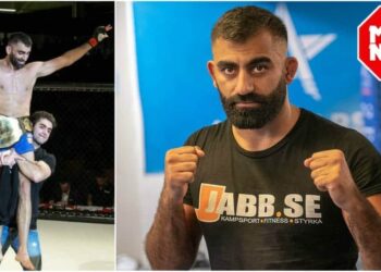 Mohammad Babadivand MMA-comeback Foto MMAnytt