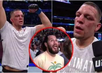 Nate Diaz Jorge Masvidal UFC 241 Foto Viaplay