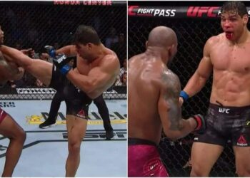 Paulo Costa Yoel Romero UFC 241 Foto Screenshot Viaplay