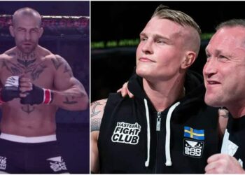 Robin Roos Andreas Gustafsson Fight Club Rush FCR 5 Foto MMAnytt – Ostrogonac Productions