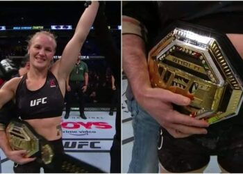 Valentina Shevchenko UFC Uruguay Screenshot Viaplay