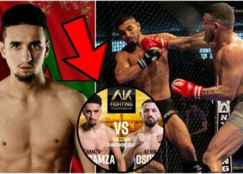Hamza Bougamza Kevin Osorio Foto UAE Warriors-AK Fighting Championship-MMAnytt