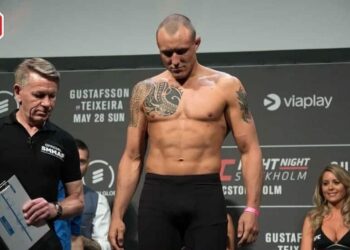 UFC Danmark invägning