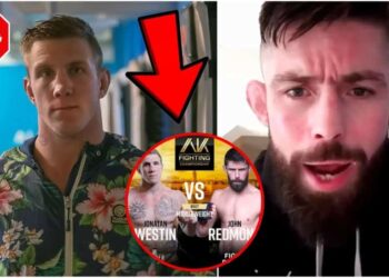 Jonatan Westin John Redmond AK Fighting Championship Foto MMAnytt – Instagram