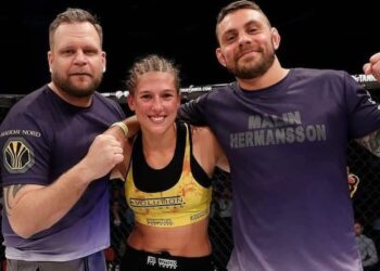 Malin Hermansson Foto Cage Warriors