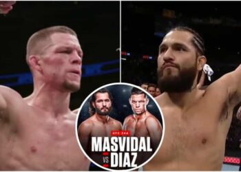 Nate Diaz vs Jorge Masvidal BMF MMA UFC 244 Foto UFC screenshot / ESPN
