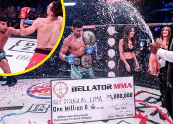 Douglas Lima Rory MacDonald 50 Cent Bellator 232 foto Bellator MMA