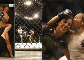 Joanna Jedrzejczyk Michelle Waterson UFC Tampa Foto USA TODAY Sports