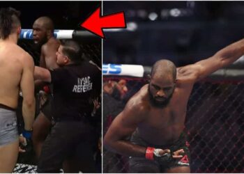 Corey Anderson Johnny Walker UFC 244 Foto Viaplay-screenshot _ USA TODAY Sports