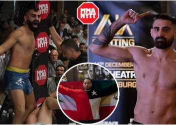 Mohammad Babadivand Frantz Slioa Fernando Flores Foto MMAnytt