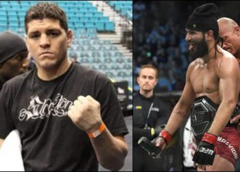 Nick Diaz Jorge Masvidal Foto MMAnytt _ USA TODAY Sports