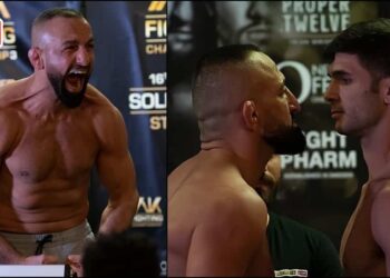 Reza Madadi Moshe Ben Shimol AK Fighting Championship 2 Foto Stefan Romare-MMAnytt