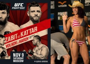 UFC Moskva Pannie Kianzad Foto Poster _ MMAnytt