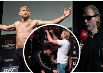 Alexander Gustafsson Anton Turkalj AK Fighting Championship 3 Foto MMAnytt