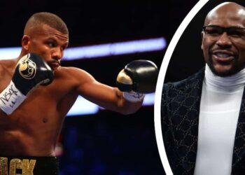 Badou Jack Floyd Mayweather Foto USA TODAY Sports