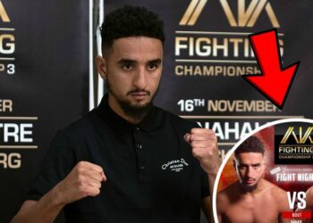Hamza Bougamza AK Fighting Championship 3 Foto MMAnytt