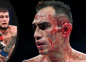 Khabib Tony Ferguson UFC MMA UFC 249: Khabib vs. Ferguson lättvikt hemlig plan
