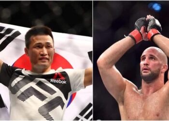 UFC Busan Matchkort
