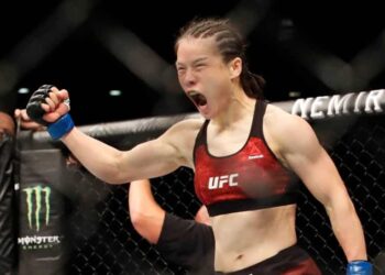 Weili Zhang Joanna forsvar MMA UFC