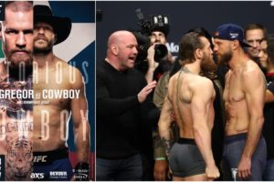 Conor McGregor Donald Cerrone Foto UFC Poster _ USA TODAY Sports