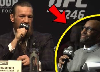 Conor McGregor reporter UFC 246 screenshot Youtube