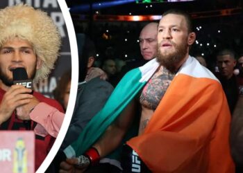 Khabib Nurmagomedov Conor McGregor Foto USA TODAY Sports