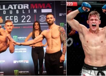 Oliver Enkamp Lewis Long Foto Bellator