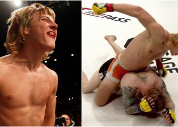 Paddy Pimblett Decky Dalton Foto Dally Clew-Cage Warriors _ Screenshot-Cage Warriors