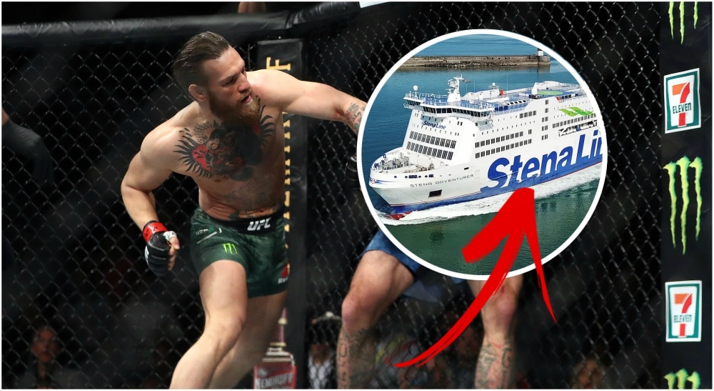 Conor McGregor stena line MMA UFC 1