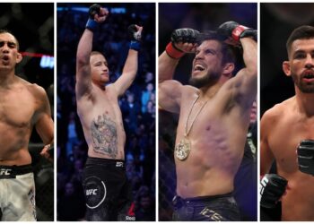 UFC 249 Tony Ferguson Justin Gaethje Henry Cejudo Dominick Cruz Foto USA TODAY Sports
