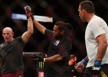 Aleksei Oleinik Fabricio Werdum Foto USA TODAY Sports