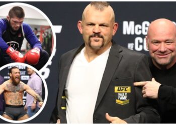 Chuck Liddell Conor McGregor Khabib Nurmagomedov (© Mark J. Rebilas-USA TODAY Sports & Instagram)