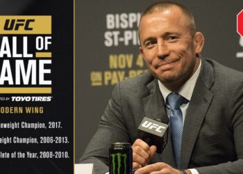 Georges St-Pierre UFC Hall of Fame Foto UFC _ MMAnytt