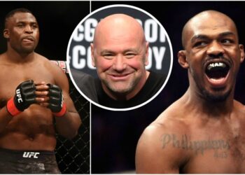 Jon Jones Francis Ngannou Dana White UFC MMA