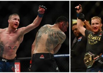Justin Gaethje Tony Ferguson UFC 249 Foto USA TODAY Sports