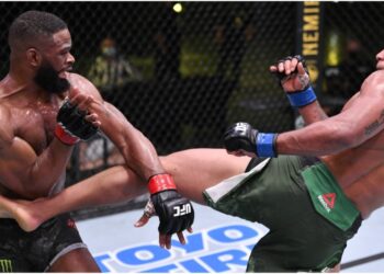 UFC Tyron Woodley Gilbert Burns resultat MMA