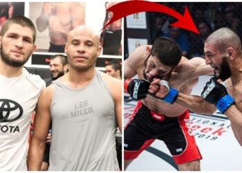 Khabib Nurmagomedov Ali Abdelaziz Khamzat Chimaev Foto Instagram _ BRAVE