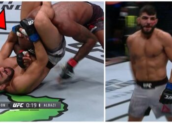 UFC MMA Amir Albazi debut